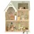 Wielki Drewniany Domek dla Lalek z mebelkami
