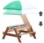 Stół Piknikowy Nick z Ławką i Parasolem oraz Pojemnikami na Wodę/Piasek