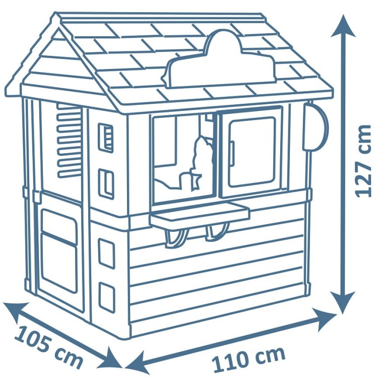 Domek Ogrodowy Lodziarnia Sweety Corner SMOBY