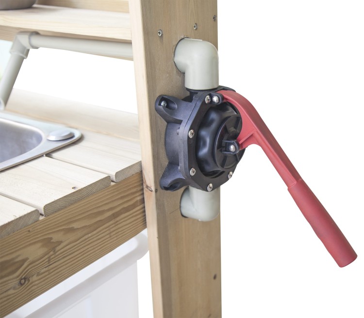 Duży Drewniany Zlew -  Kuchnia z  Prawdziwą Wodą CLASSIC WORLD