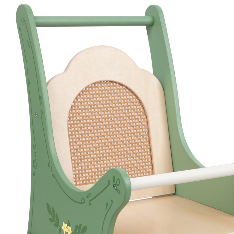 Drewniany Wózek Vintage dla Lalek CLASSIC WORLD