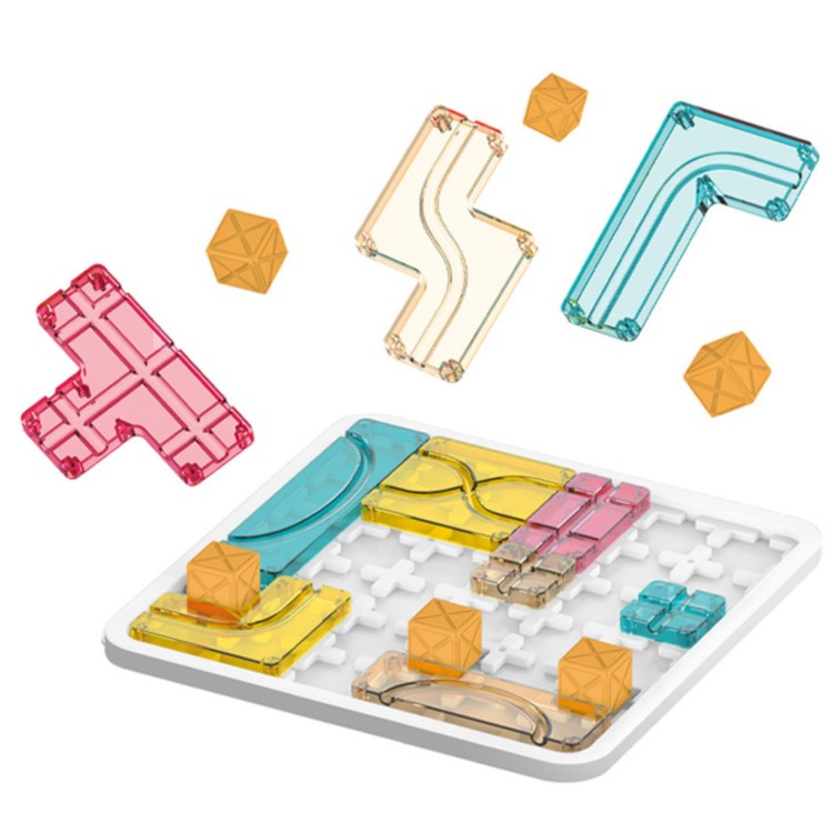 Gra Planszowa Logiczna Kreatywna Układanka Przestrzenna