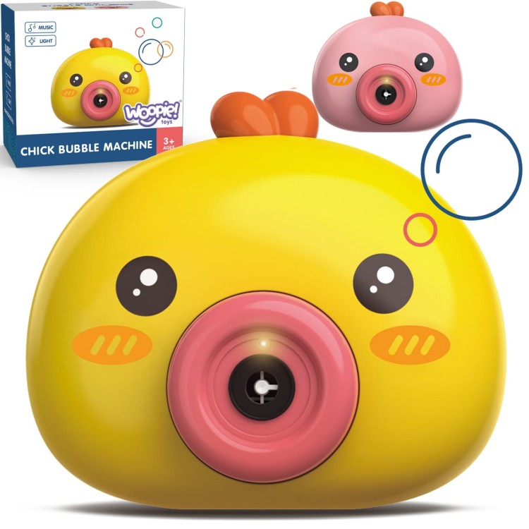 Maszyna Kurczaczek do Robienia Baniek Mydlanych dla Dzieci