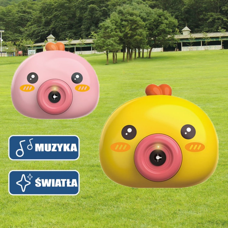 Maszyna Kurczaczek do Robienia Baniek Mydlanych dla Dzieci