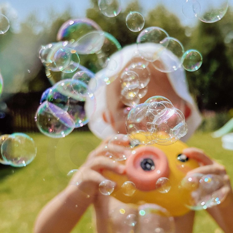 Maszyna Kurczaczek do Robienia Baniek Mydlanych dla Dzieci