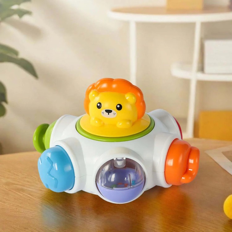 Kosmiczna Rakieta Aktywności - Edukacyjna Kostka Sensoryczna 18m+