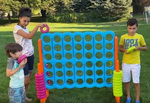 Gra Strategiczna Mega 4 w Linii do Ogrodu i Domu