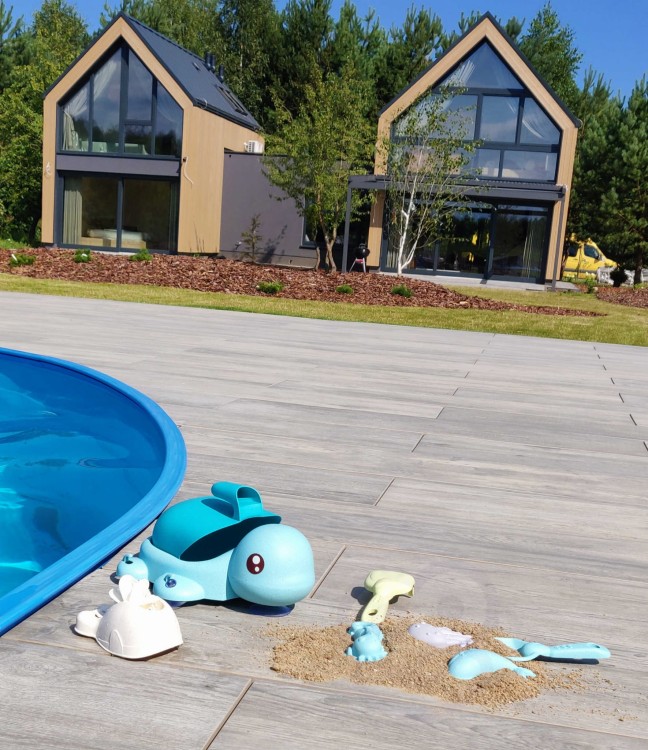 Zestaw 2w1 do Piasku i Wanny Żółwik WOOPIE GREEN 8 el. – Ekologiczna zabawa BIO