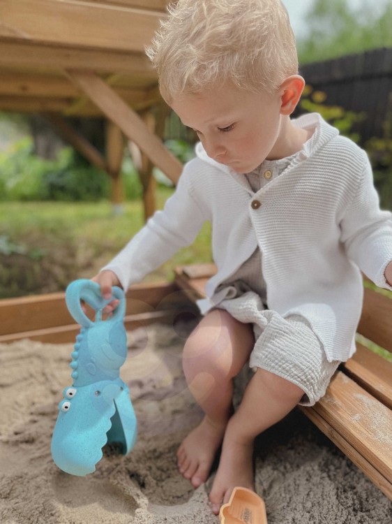 Krokodyl Łopatka Zbierak WOOPIE GREEN – BIO zabawka do piasku i wody