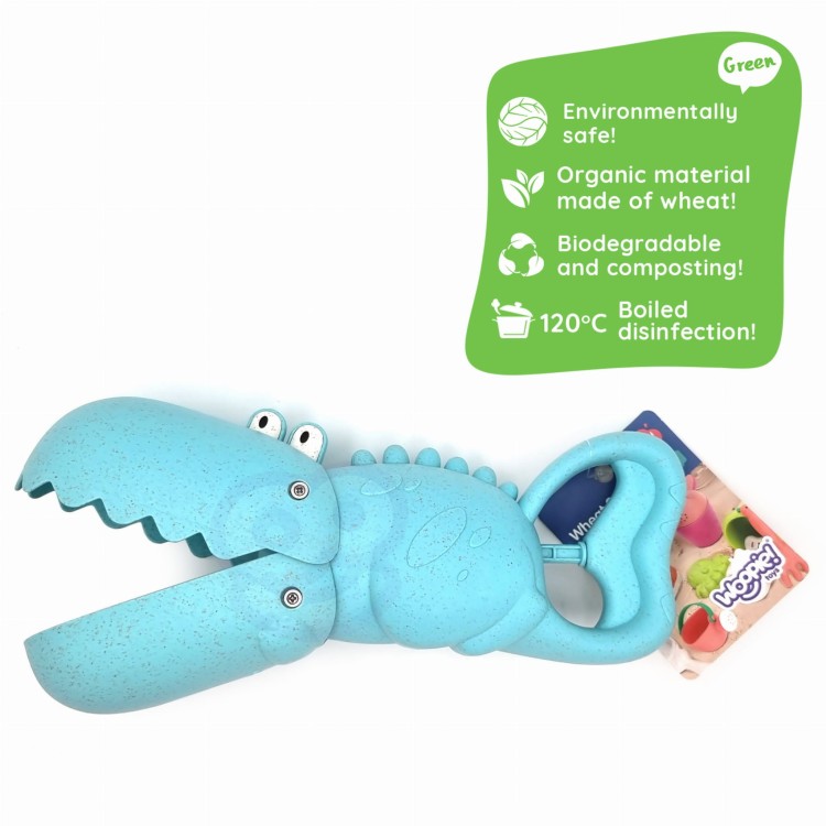 Krokodyl Łopatka Zbierak WOOPIE GREEN – BIO zabawka do piasku i wody