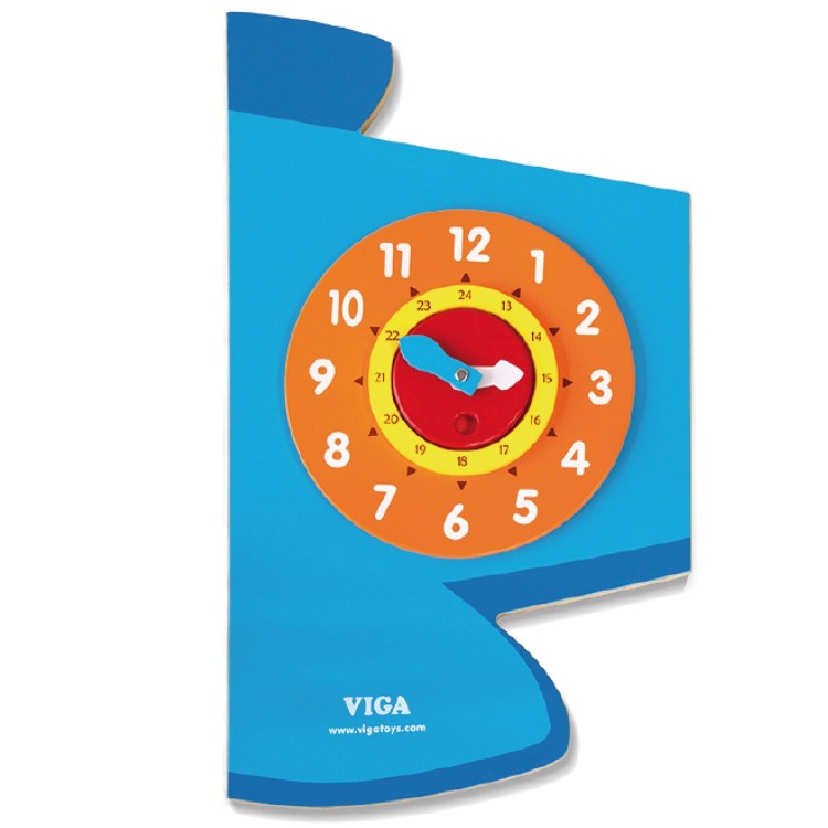 Drewniana Tablica Sensoryczna Manipulacyjna Samolot Montessori FSC – VIGA