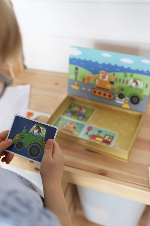 Układanka Edukacyjna Magnetyczna 80 el. – TOOKY TOY Montessori