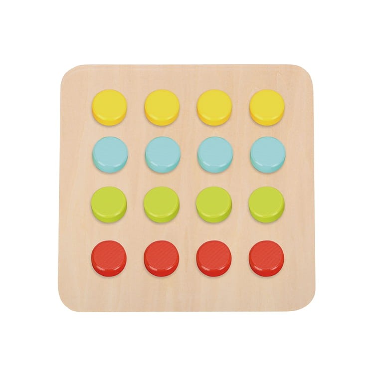 Układanka Klocki Zwierzęta + Plansze – Nauka Kształtów i Kolorów TOOKY TOY