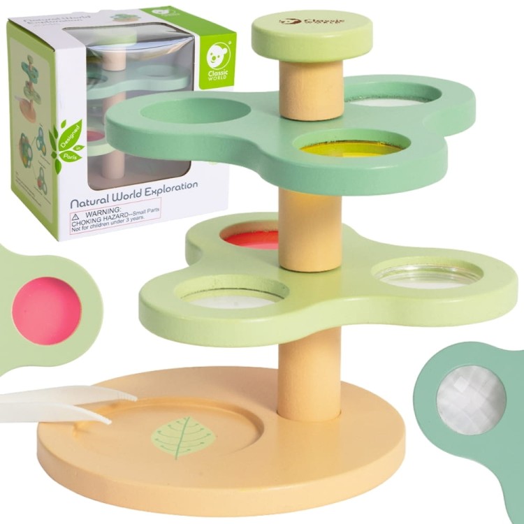 Mikroskop 2w1 i Lupa dla Dzieci – Classic World Eksploracja Świata Przyrody