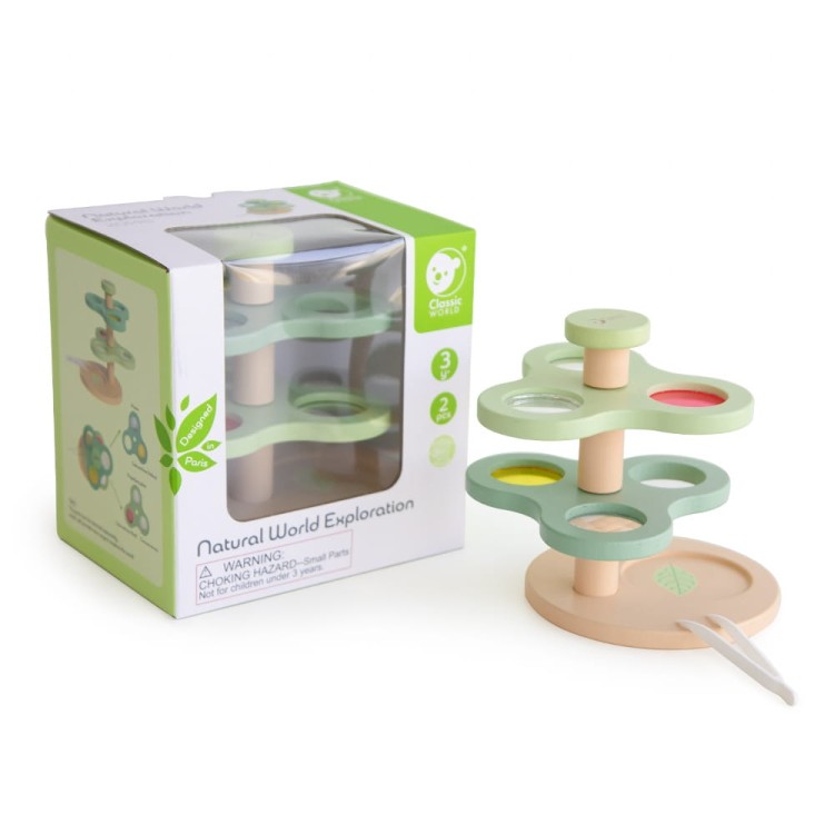 Mikroskop 2w1 i Lupa dla Dzieci – Classic World Eksploracja Świata Przyrody