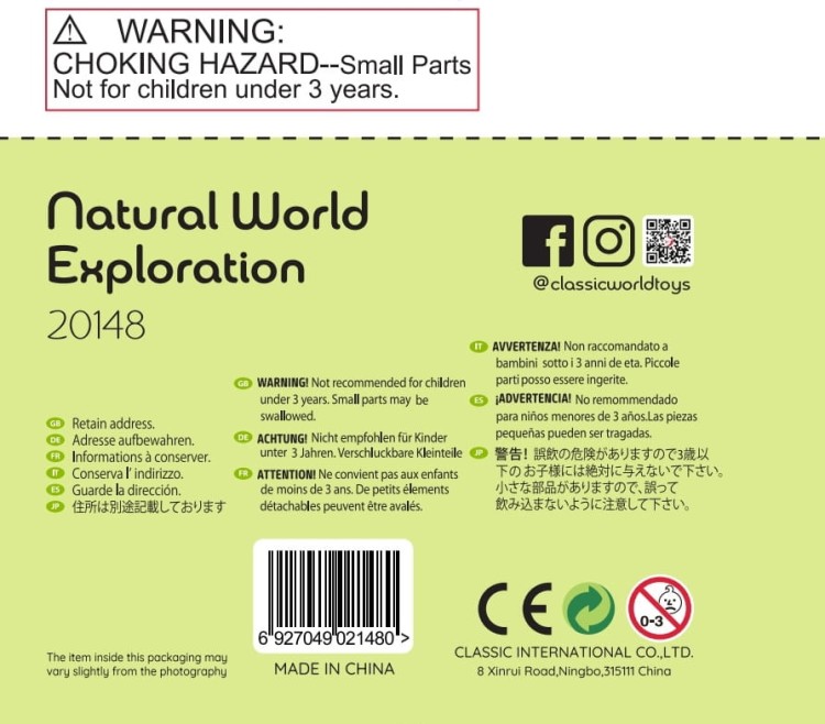 Mikroskop 2w1 i Lupa dla Dzieci – Classic World Eksploracja Świata Przyrody