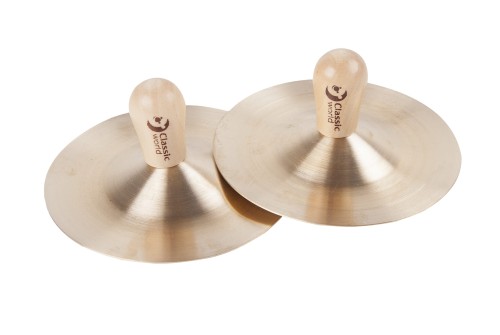 CLASSIC WORLD EDU Instrument Muzyczny Talerze (15 cm) dla Dzieci 2 szt.