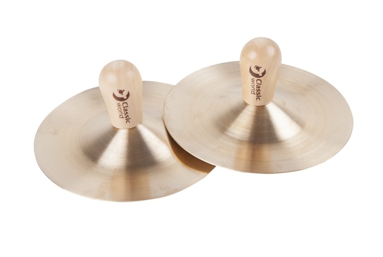 CLASSIC WORLD EDU Instrument Muzyczny Talerze (15 cm) dla Dzieci 2 szt.