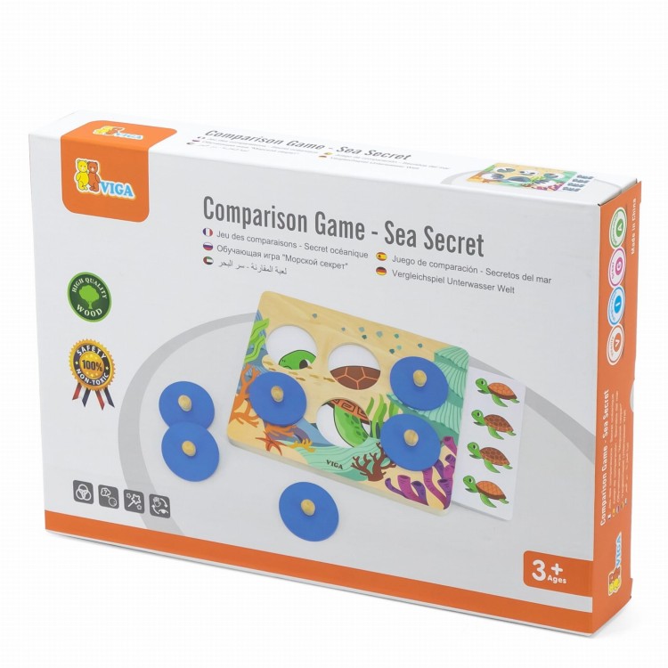 Gra Edukacyjna Porównaj i Znajdź Różnice – Zwierzęta Morskie | VIGA