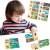 Puzzle Logiczne ze Zwierzętami – VIGA | Drewniana Układanka Edukacyjna Montessori