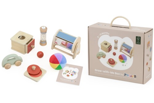 Zestaw Zabawek Edukacyjnych Box od 6 do 12 miesięcy | VIGA