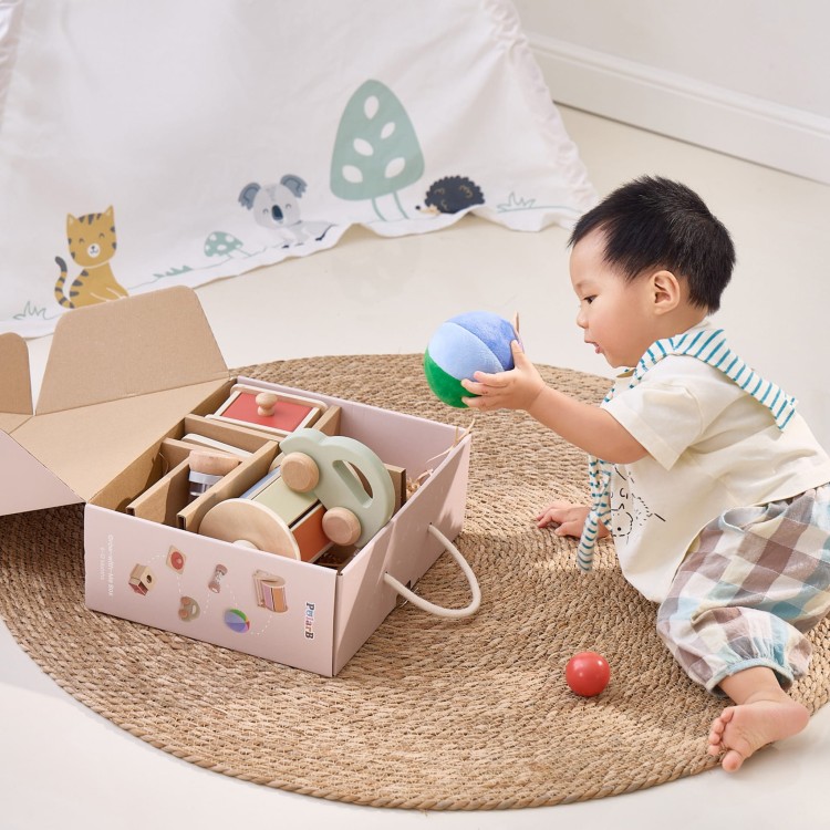 Zestaw Zabawek Edukacyjnych Box od 6 do 12 miesięcy | VIGA