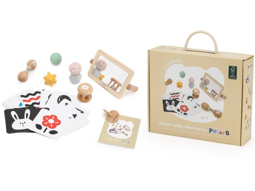 Zestaw Zabawek Edukacyjnych Box od 0 do 6 miesięcy | VIGA