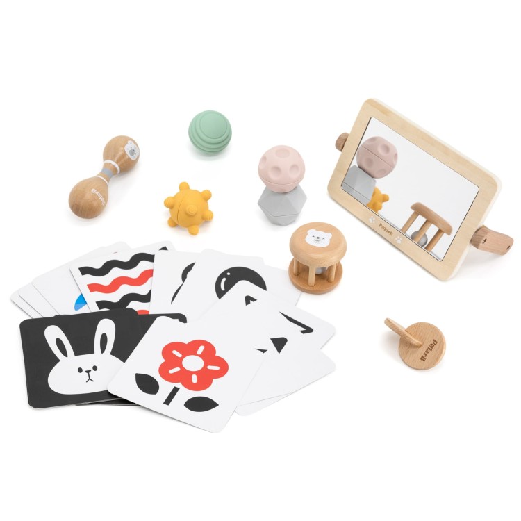 Zestaw Zabawek Edukacyjnych Box od 0 do 6 miesięcy | VIGA