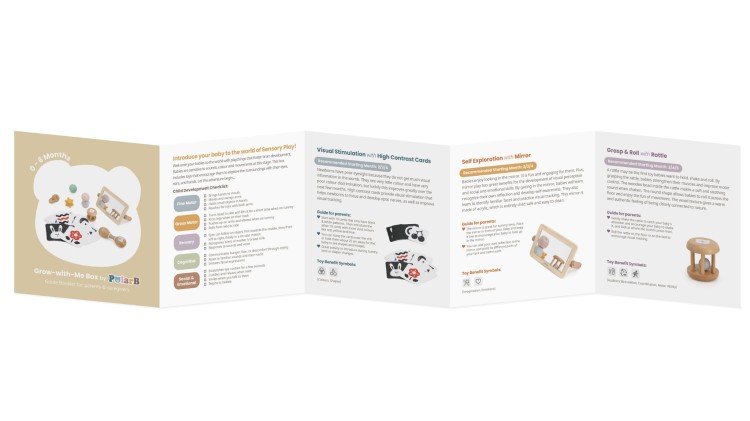 Zestaw Zabawek Edukacyjnych Box od 0 do 6 miesięcy | VIGA