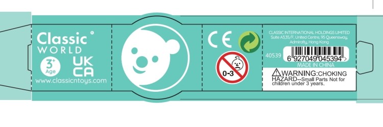 Drewniana Harmonijka Ustna dla Dzieci | CLASSIC WORLD