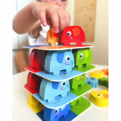 Gra Zręcznościowa Słonik na Słoniku WOOPIE GREEN FSC