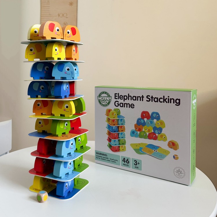 Gra Zręcznościowa Słonik na Słoniku WOOPIE GREEN FSC