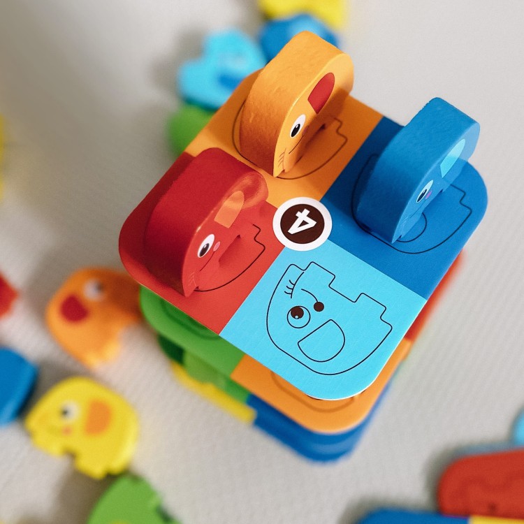 Gra Zręcznościowa Słonik na Słoniku WOOPIE GREEN FSC