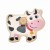 Drewniane Puzzle Montessori Farma z Pinezkami – WOOPIE GREEN