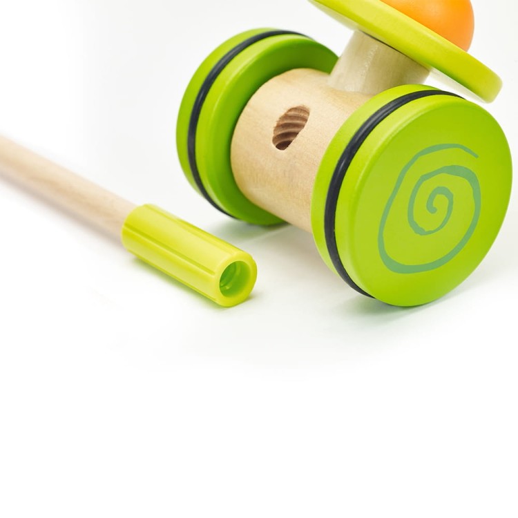 Drewniana Pchanka Karuzela na Spacer CLASSIC WORLD