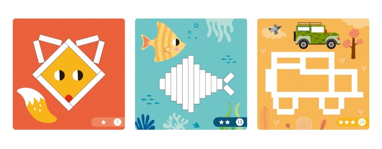 Układanka magnetyczna TOOKY TOY 49 el. – edukacyjne klocki i gra logiczna dla dzieci