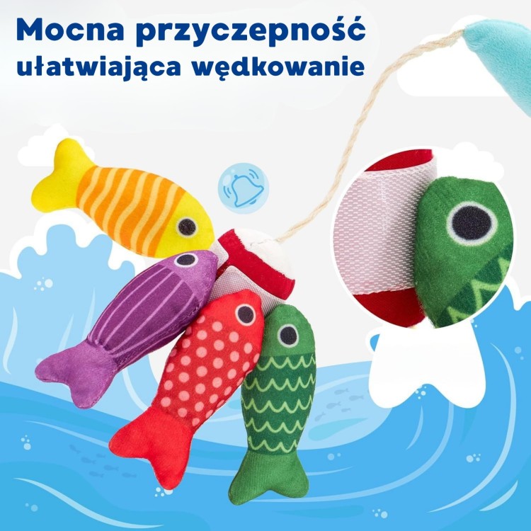 Zestaw Małego Wędkarza Nauka Liczenia 22 El.