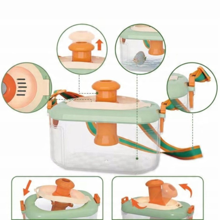 Zestaw Małego Odkrywcy Lornetka Kompas Siatka na Owady Motyle Latarka