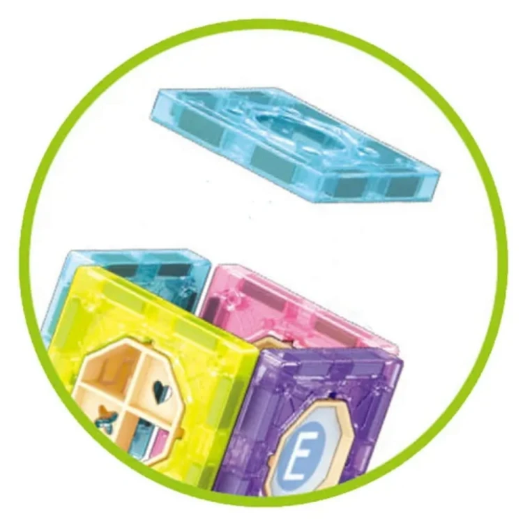 Klocki Magnetyczne Tor Kulkowy Kulodrom 89 el.