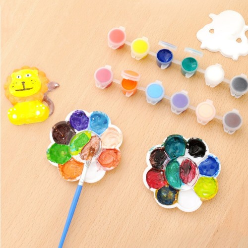 Zestaw Kreatywny DIY – Odlewy Gipsowe Figurki Zwierzątka do Malowania