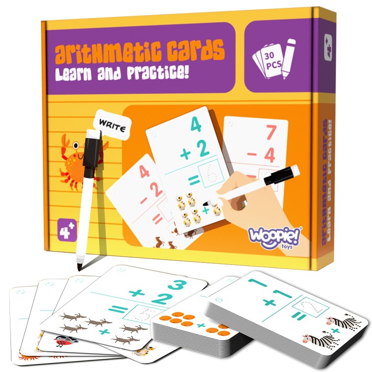 Karty Edukacyjne Fiszki Do Nauki Liczenia