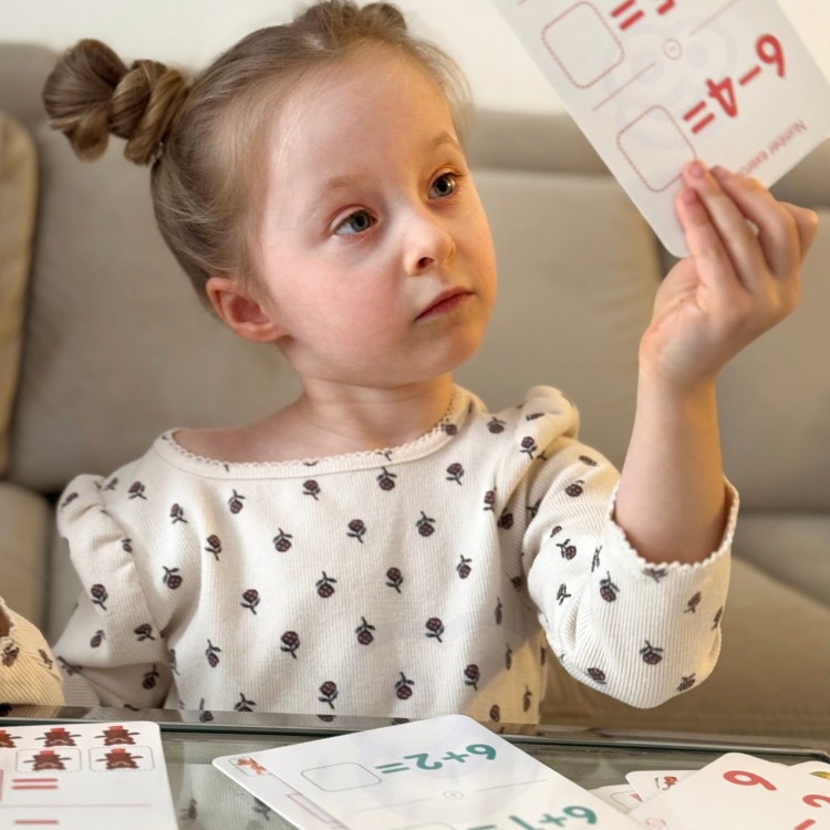 Karty Edukacyjne Fiszki Do Nauki Liczenia