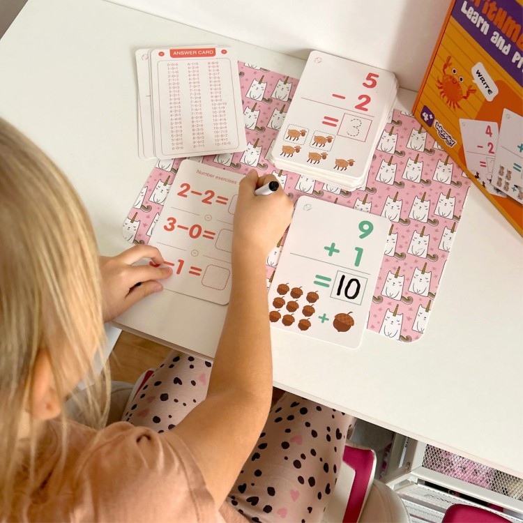 Karty Edukacyjne Fiszki Do Nauki Liczenia