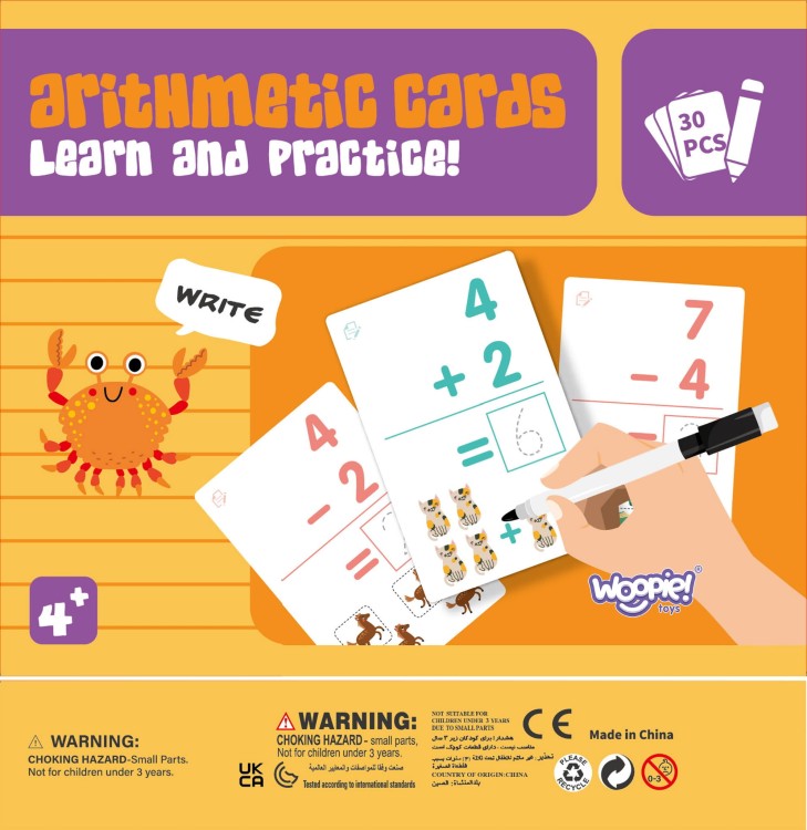 Karty Edukacyjne Fiszki Do Nauki Liczenia