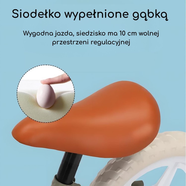 Rowerek Biegowych Dziecięcy Pomarańczowy – Lekki, Bezpieczny, Wytrzymały