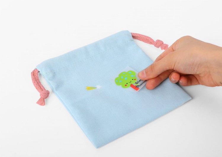 WOOPIE ART&FUN Zestaw Kreatywny Zrób Torebkę Dekorowanie Woreczka Imię Dziecka DIY