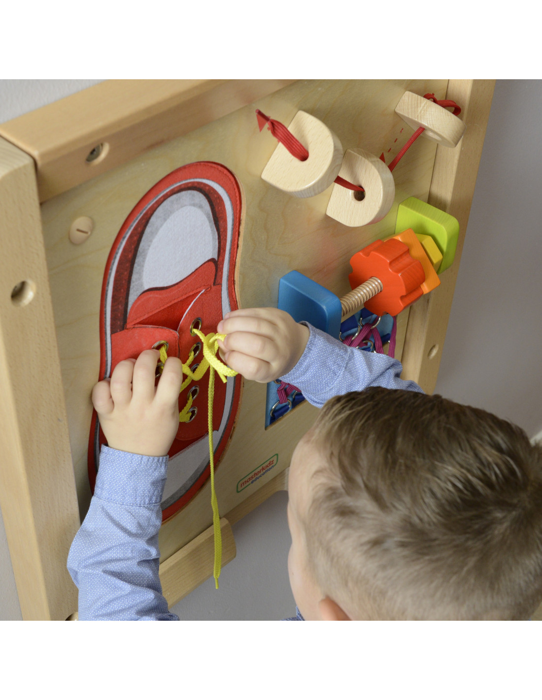 tablica manipulacyjna przedszkole strefa wyciszenia Montessori