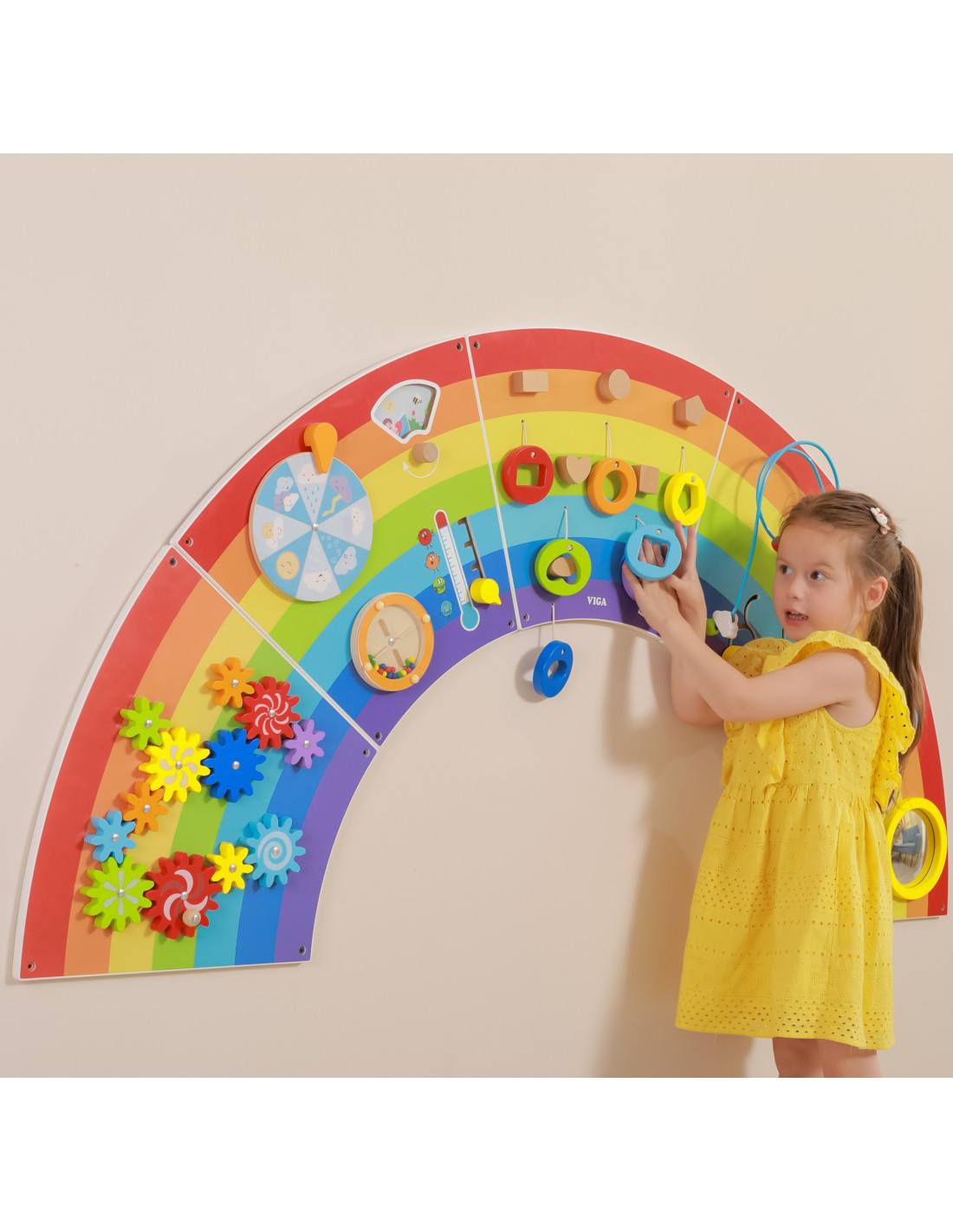 tablica sensoryczna Montessori koncentracja dzieci przedszkole