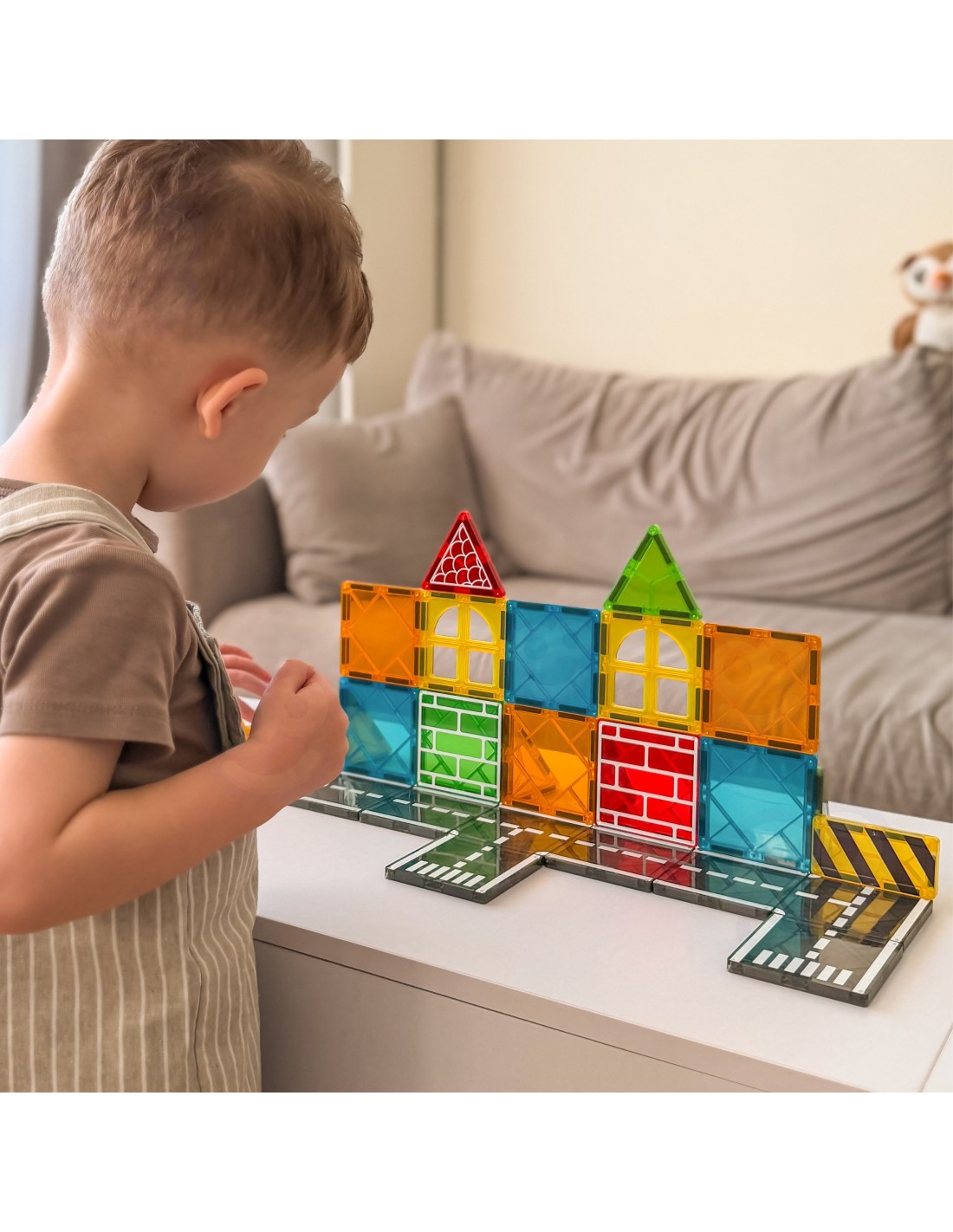 Klocki magnetyczne dla dzieci – budowanie konstrukcji 3D